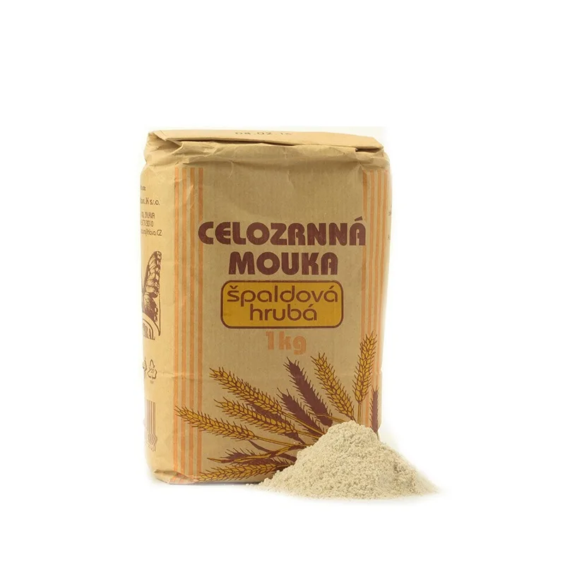 Múka Špaldová celozrnná hrubá BIO 1kg Natural Jihlava