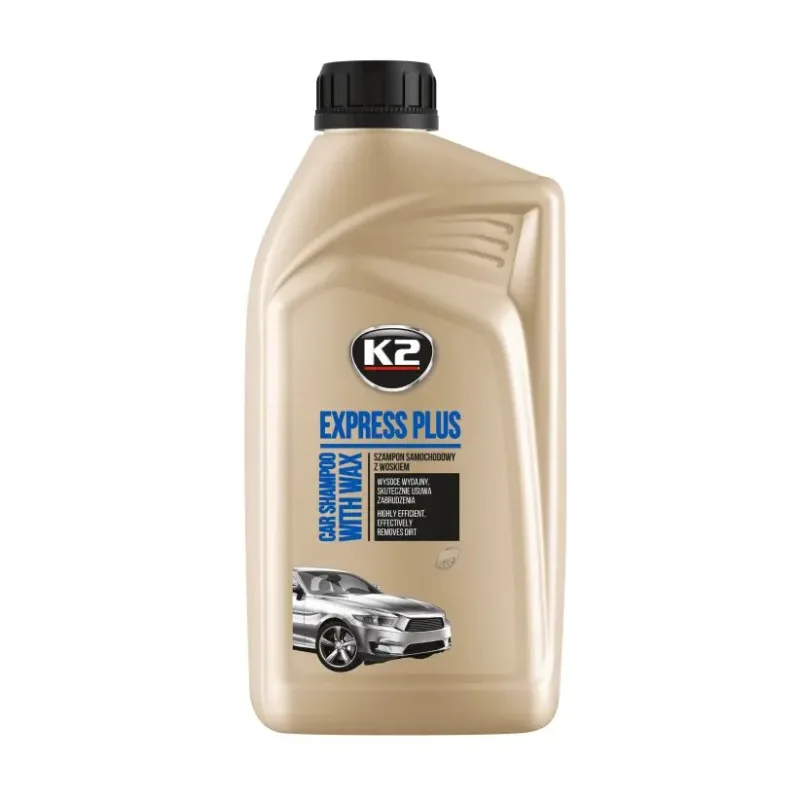 K2 - Autošampón s voskom EXPRESS PLUS 1L