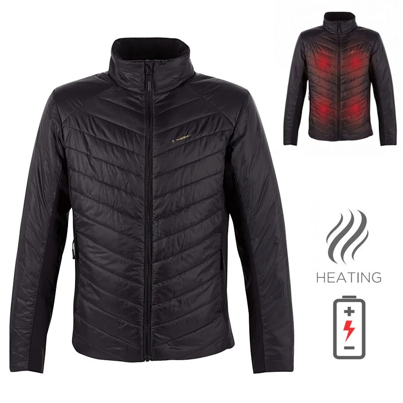 Therm-ic PowerJacket Speed Men - čierna - Veľkosť: S