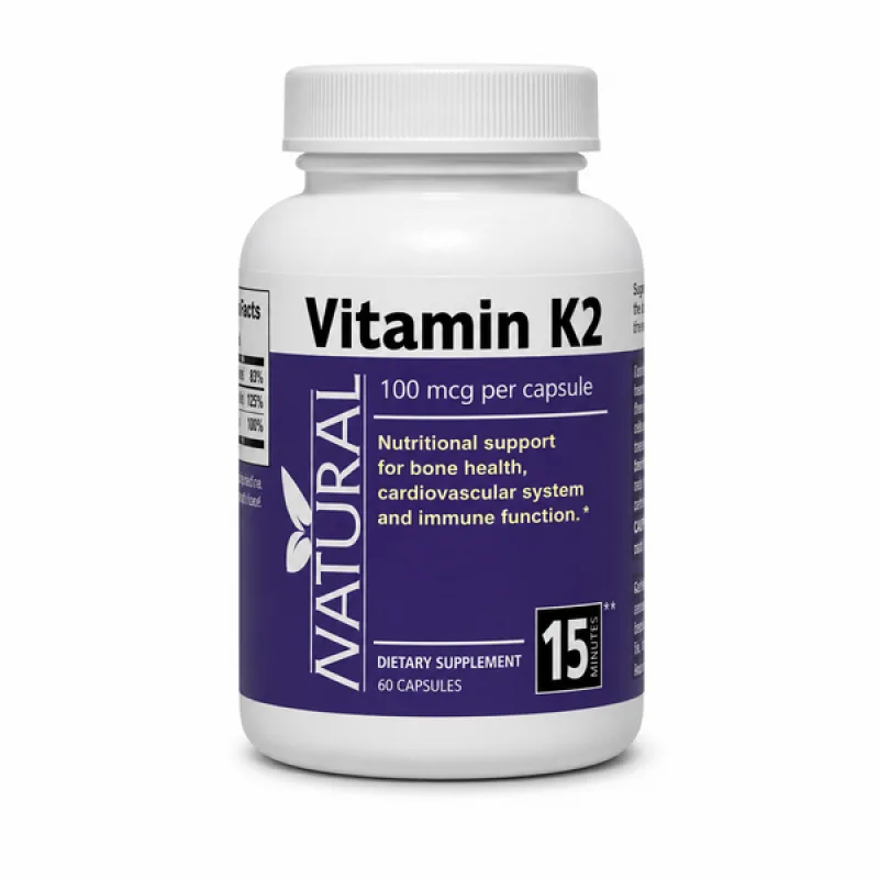 Vitamín K2 - MK7 100 mcg - 60 kapsúl
