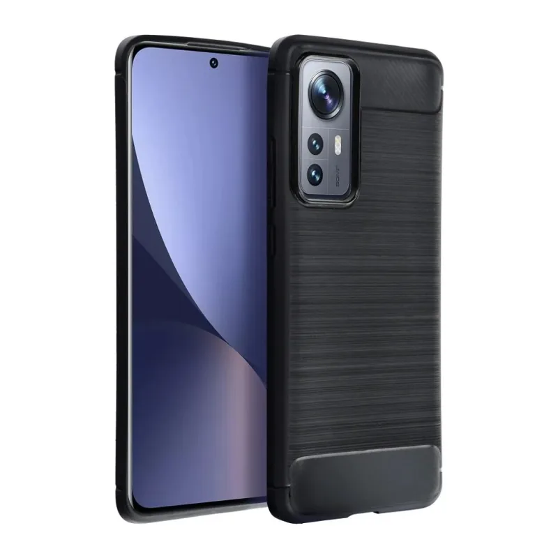 Obal / kryt na Xiaomi Redmi 15 4G/5G černý - Carbon case