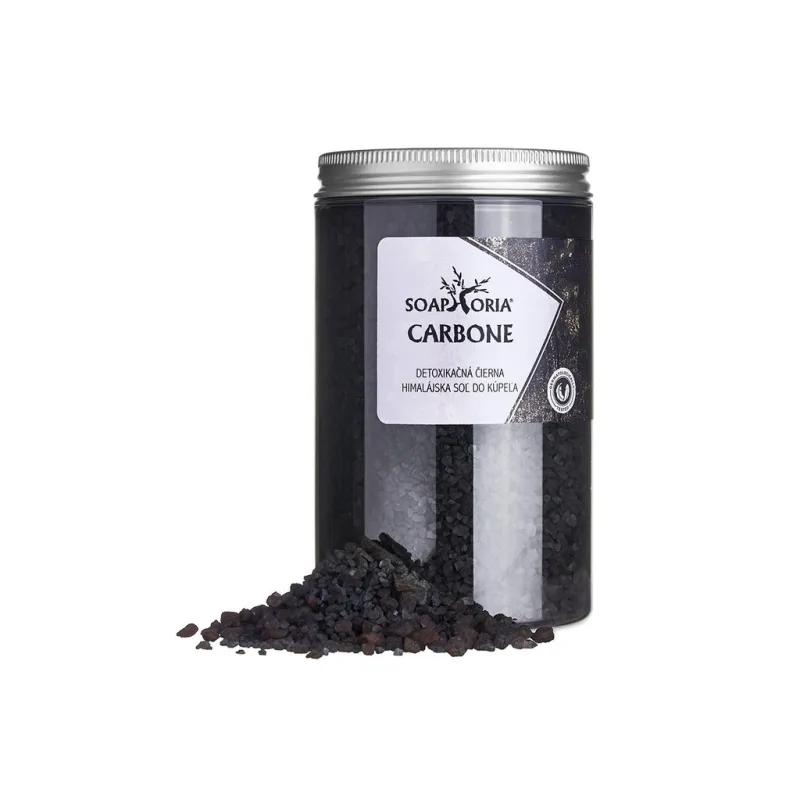Soaphoria sůl do koupele detoxikační Carbone 450 g