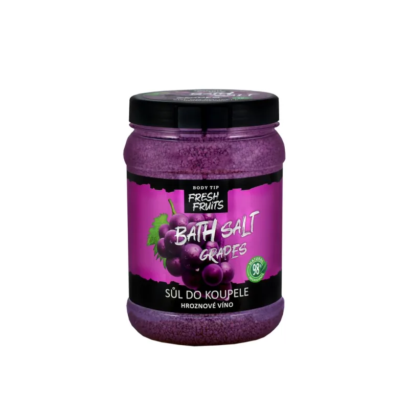 Soľ do kúpeľa Hrozno BODY TIP 1500 g