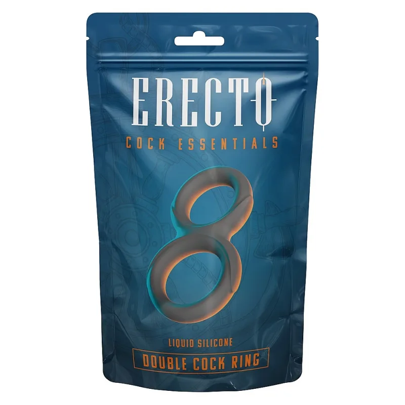 Erecto Double Cock Ring, double support ring