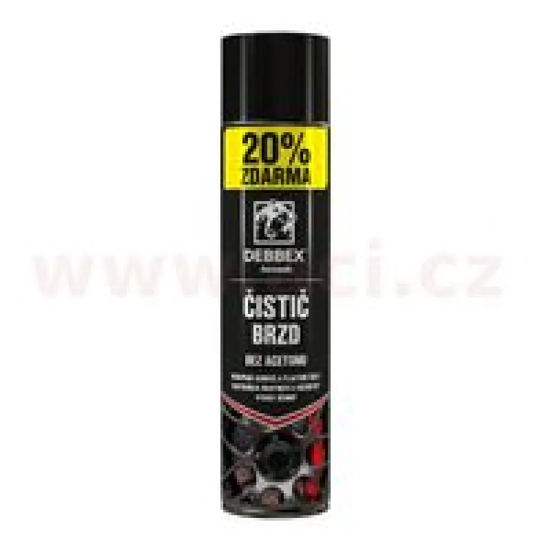 Čistič brzd (bez acetonu) Brake Cleane 500+100ml, DEBBEX