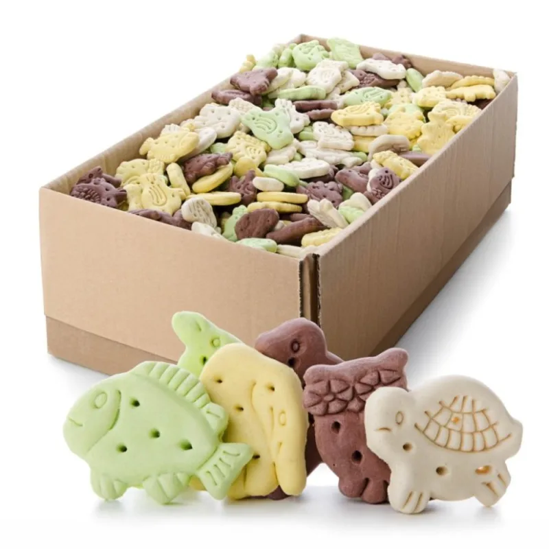 JK ANIMALS, Biscuit Animals Mix, zvieratká mix, pečená maškrta pre psov 3 kg