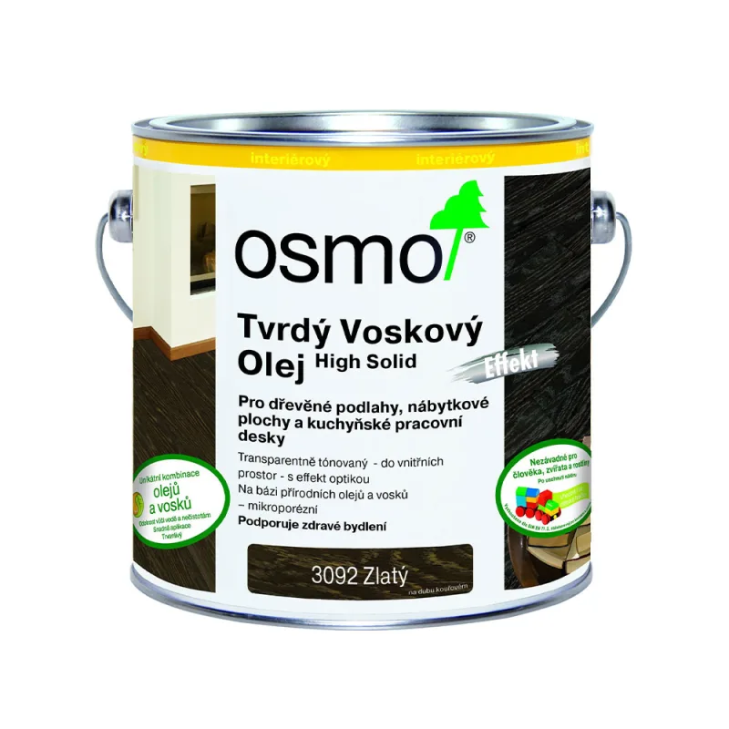 OSMO Tvrdý voskový olej Efekt