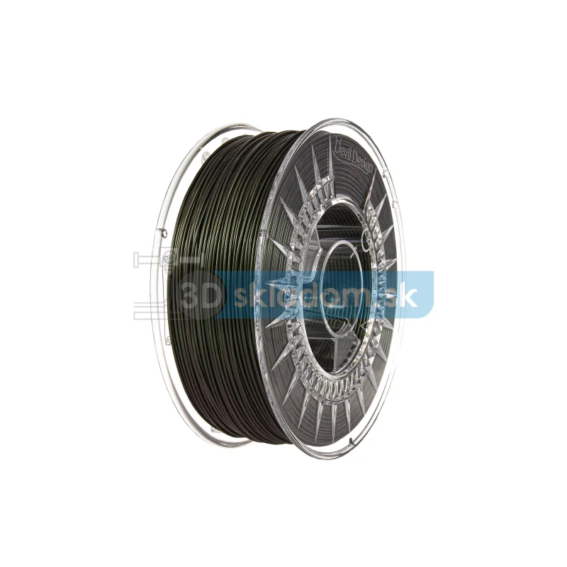 Devil Design PLA filament – metalickozelený, 1,75 mm, 1 kg