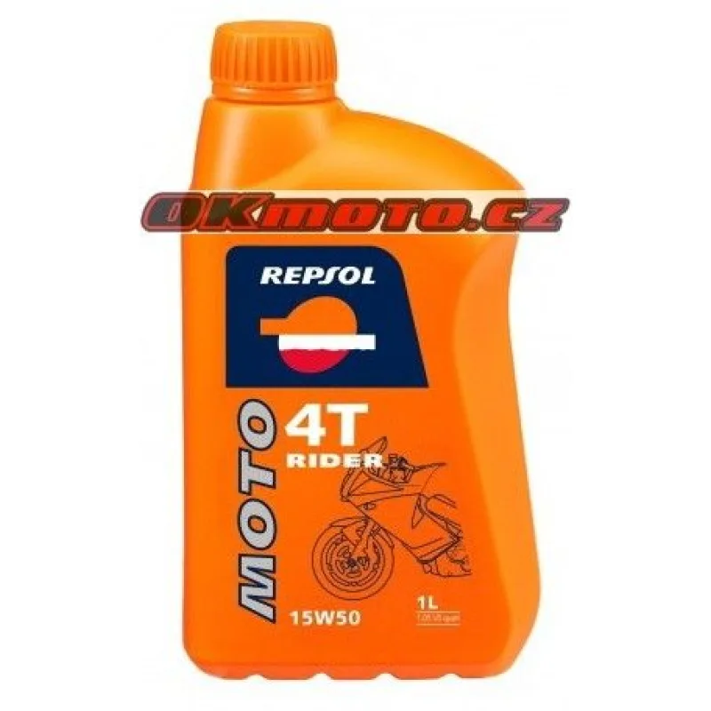REPSOL - Moto Rider 4T 15W50 - 1L
