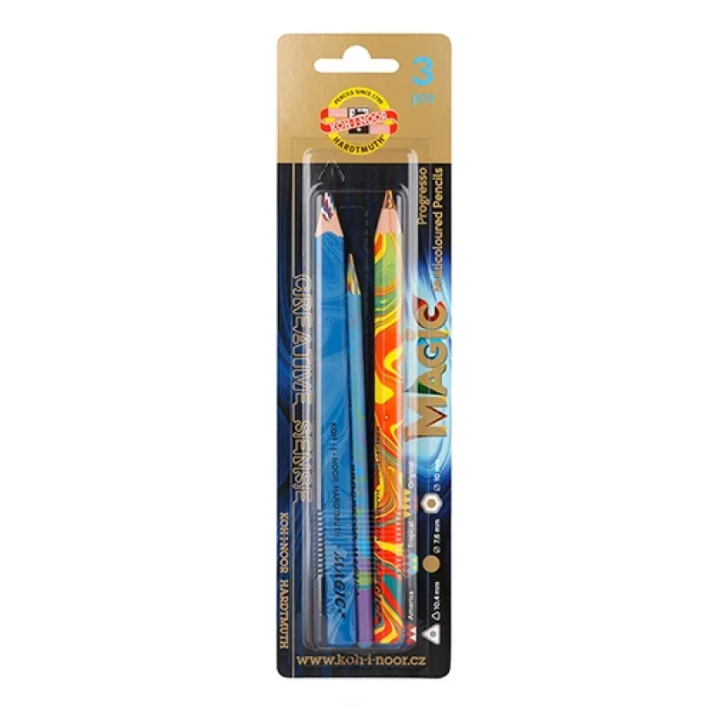 Pastelky KOH-I-NOOR Magic, sada 3 ks
