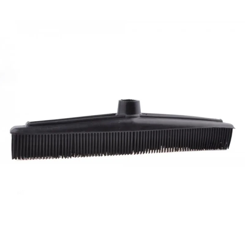 Antistatick zmetk Sibel Rubber Broom - ierny