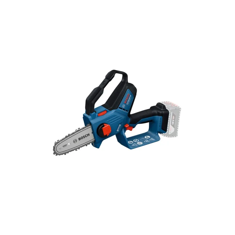 BOSCH Akumulátorová reťazová píla 15 cm GKE 18V-15 bezuhlíková, s reguláciou otáčok (bez akumulátora a nabíjačky)