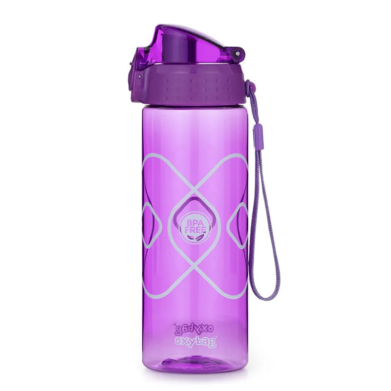 Fľaša OXY CLiCK 600 ml - fialová