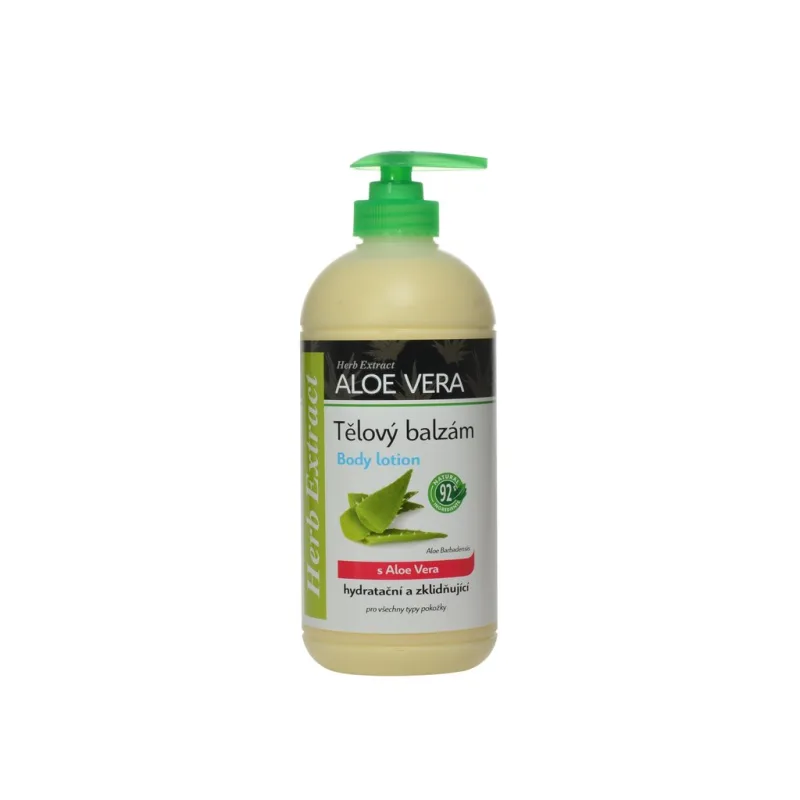 Telový balzam s Aloe vera HERB EXTRACT 500 ml