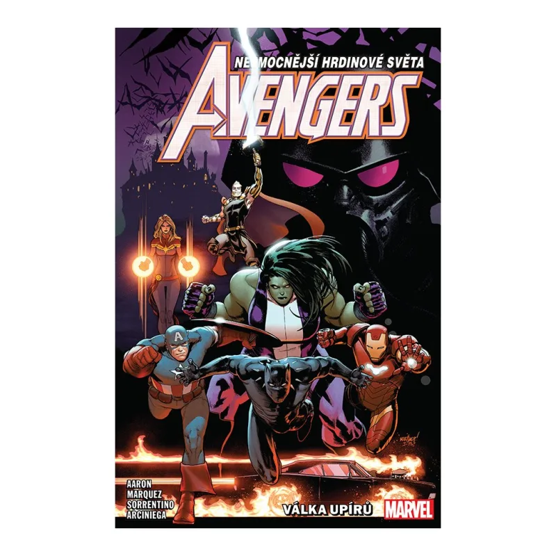 Avengers 3: Válka upírů - komiks (Crew)