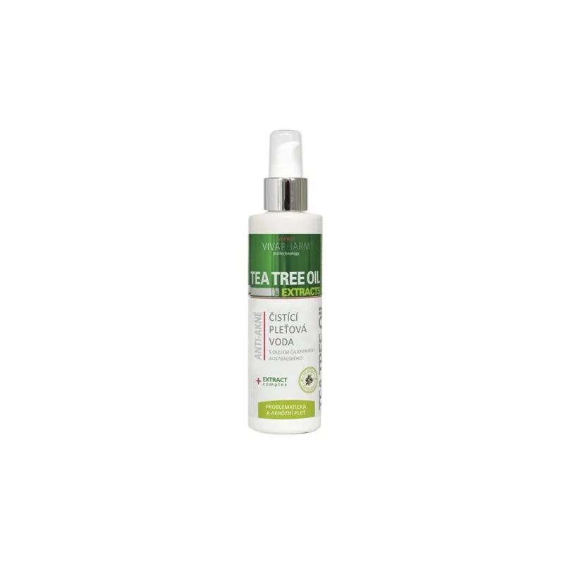 Pleťová voda s Tea Tree Oil VIVAPHARM 200 ml