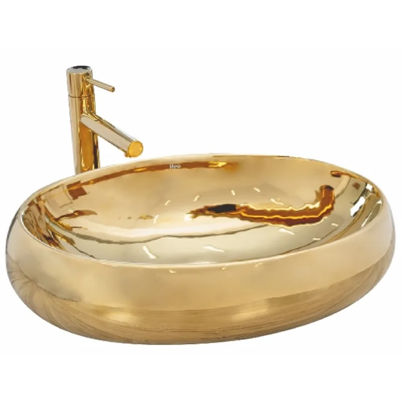 REA - Umývadlo Melania Gold / Gold