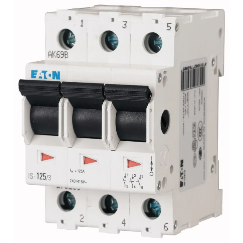 Vypínač DIN IS-125/3 125A Eaton