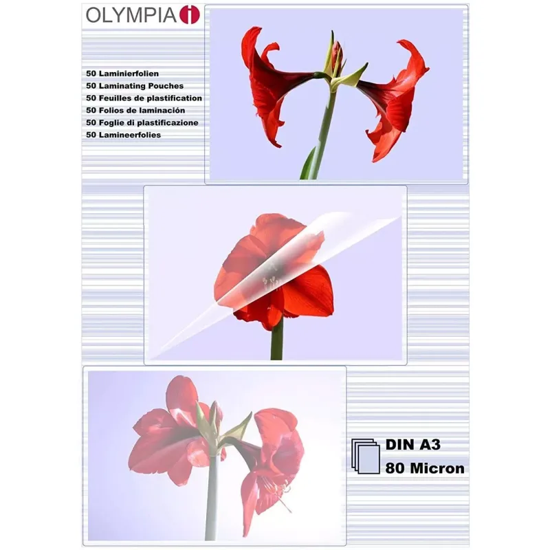 Olympia Laminovacie fólie A3 80 mic. 50 ks