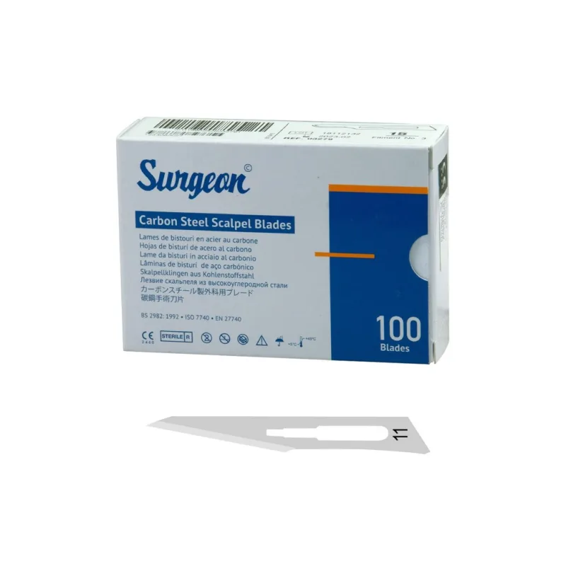 Skalpelová čepieľka Surgeon sterilná č. 11 - 1ks