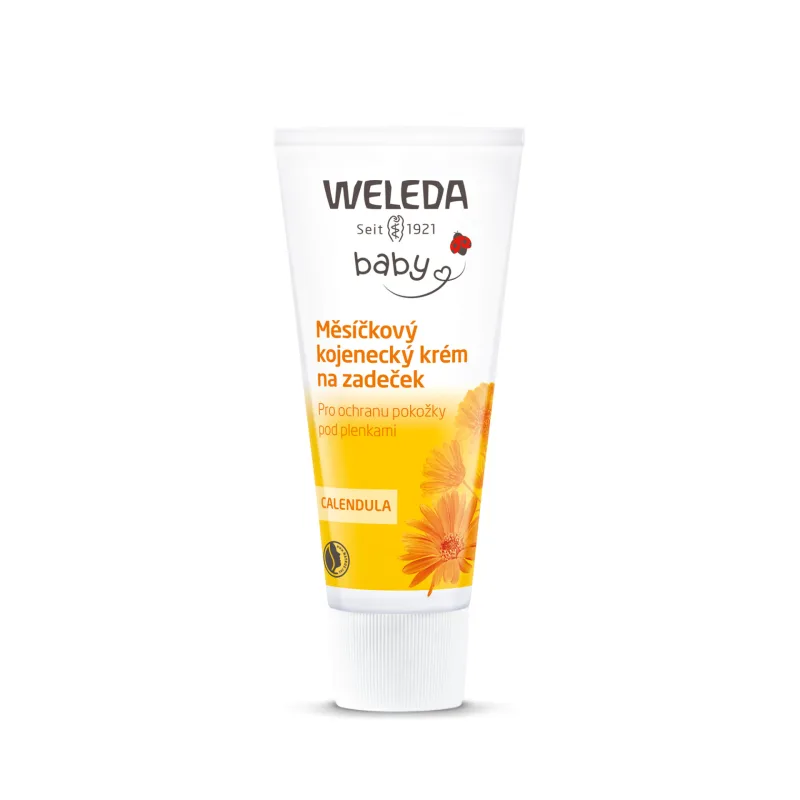 WELEDA baby Nechtíkový dojčenský krém na zadoček 75 ml