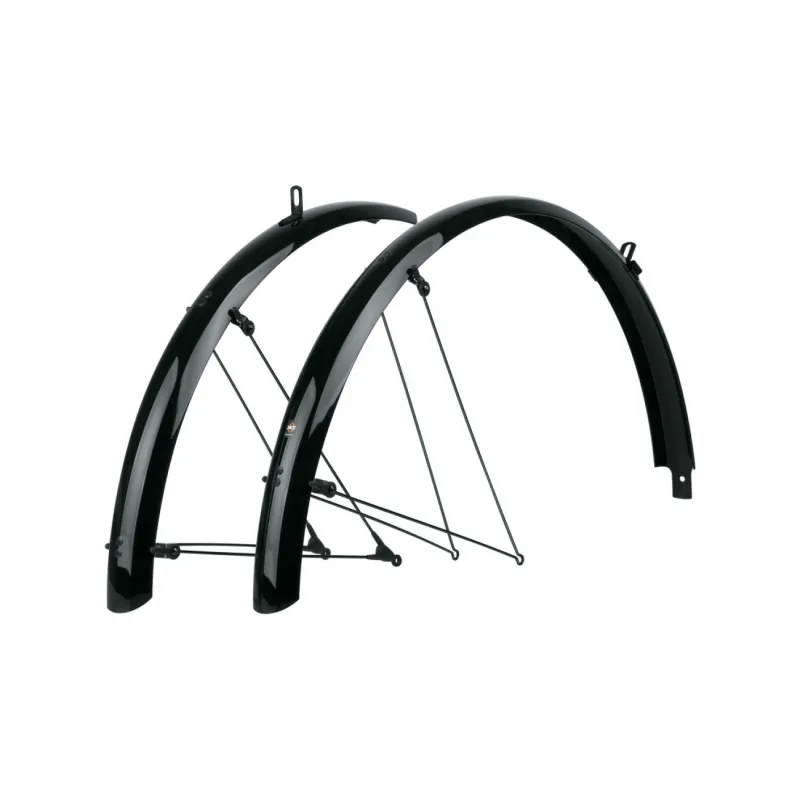 SKS sada blatníkov - BLUEMELS BASIC 28" - čierna