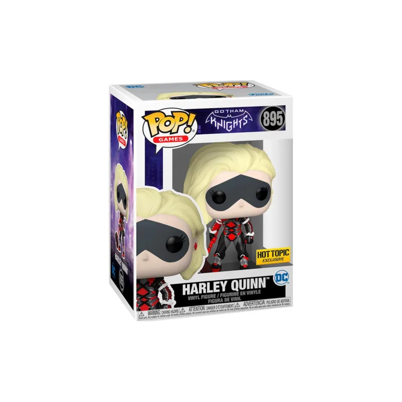 Funko Pop! Games DC Gotham Knights Harley Quinn Hot Topic Exclusive Figure #895 - OS
