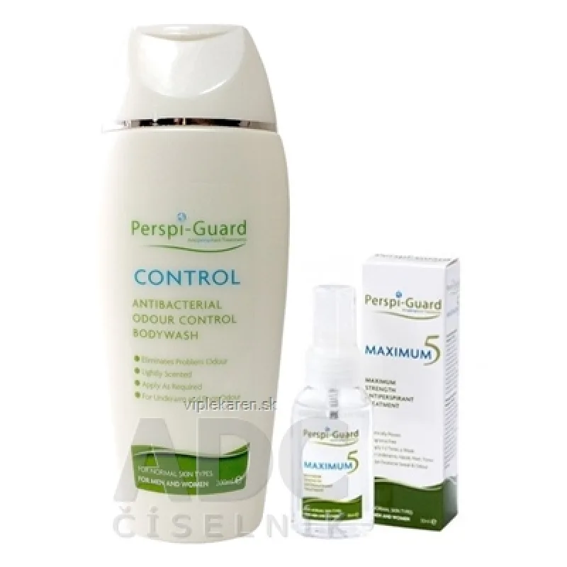 Perspi-Guard Balíček antiperspirant 1x30 ml + sprchový krém proti zápachu 1x200 ml, 1x1 set