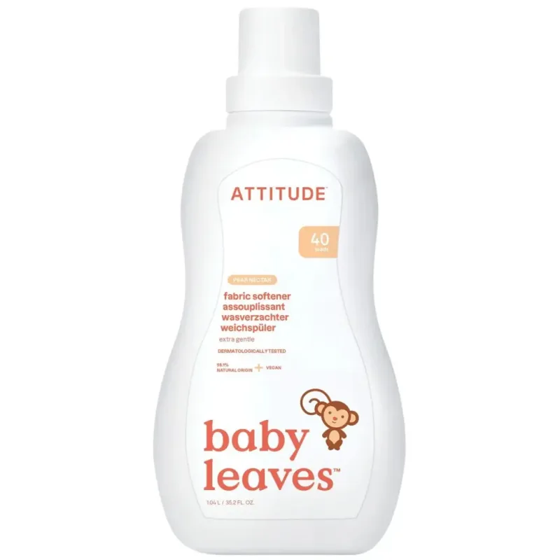 ATTITUDE Aviváž pro děti Baby leaves s vůní hruškové šťávy 1000 ml (40 pracích dávek)