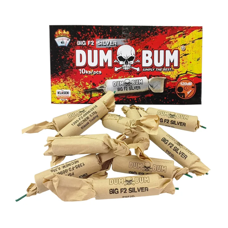Petardy DUM BUM Big F2 silver