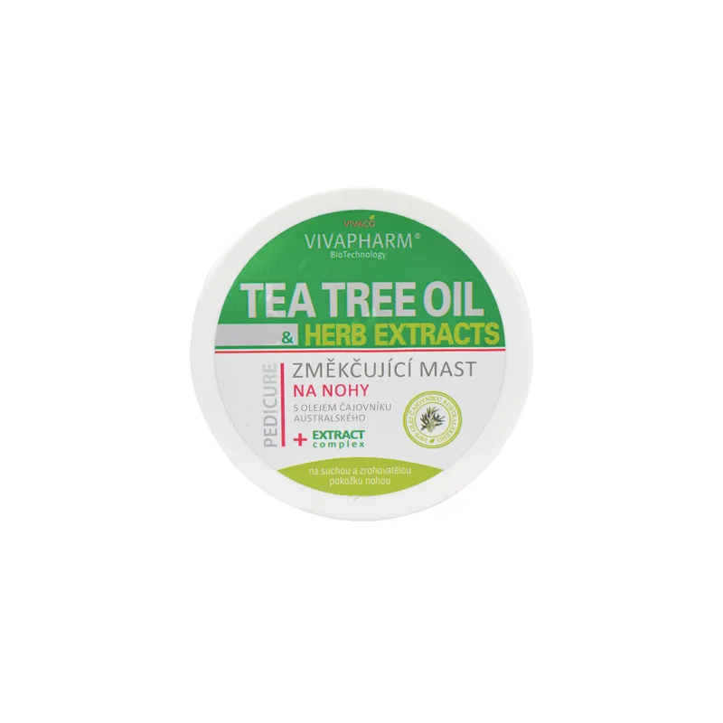 Zmäkčujúca masť s Tea Tree Oil VIVAPHARM 100 ml