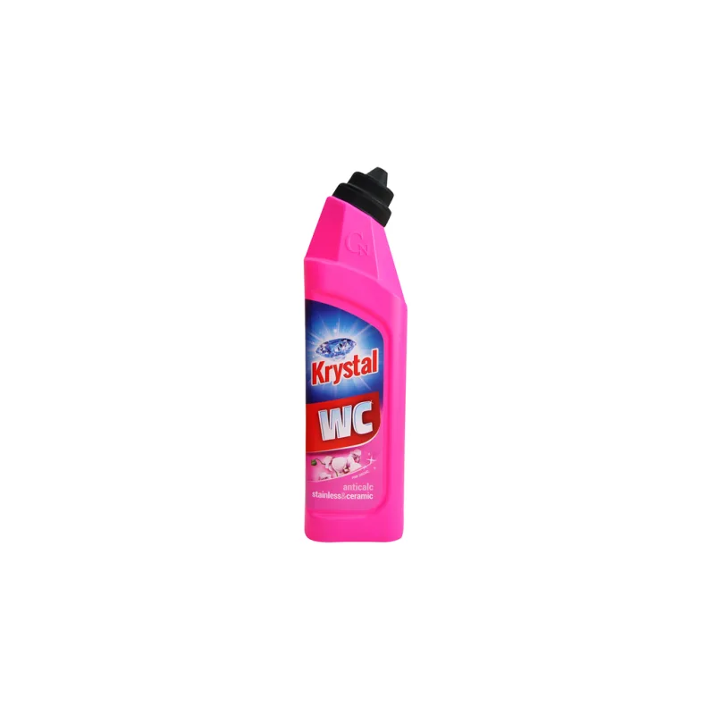 KRYSTAL WC kyslý na nerez a keramiku 750ml ružový
