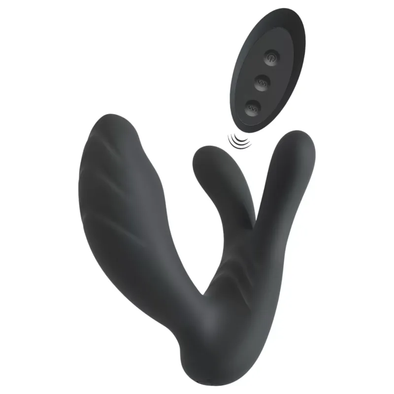 Smile - vibrátor na G-bod a prostatu - čierny