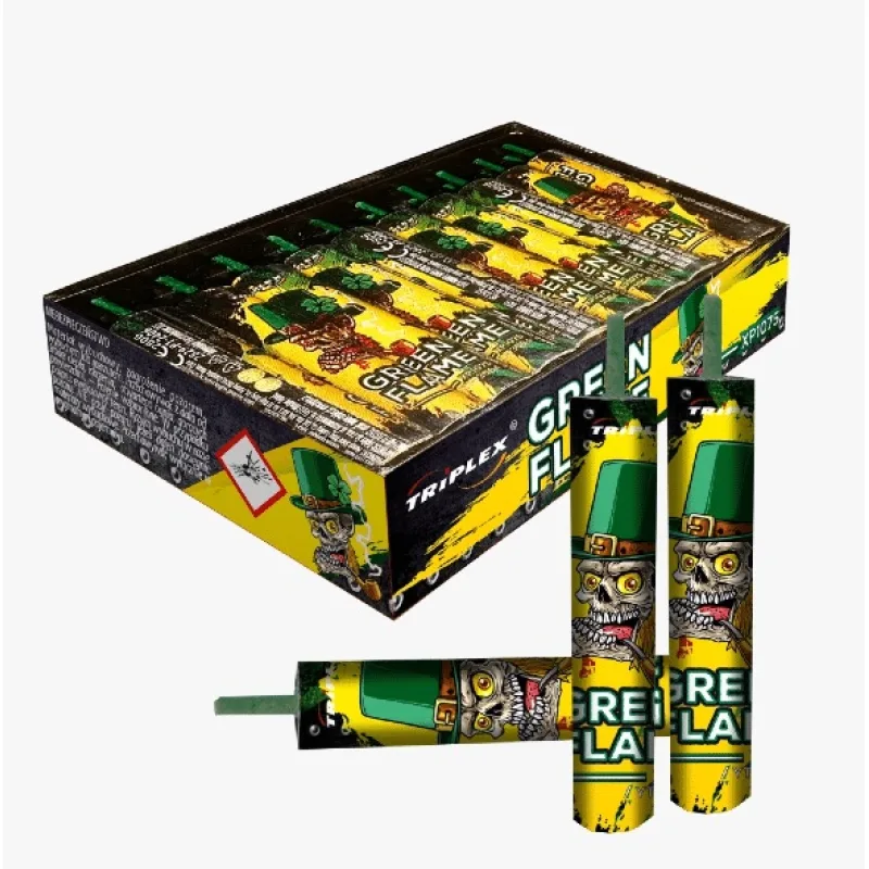 Silné petardy Triplex Green flame