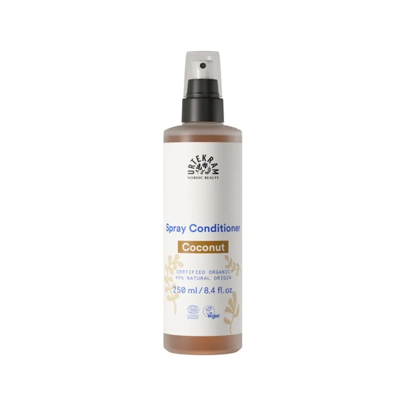 Urtekram Coconut regeneračný bezoplachový kondicionér pre hydratáciu a lesk 250 ml