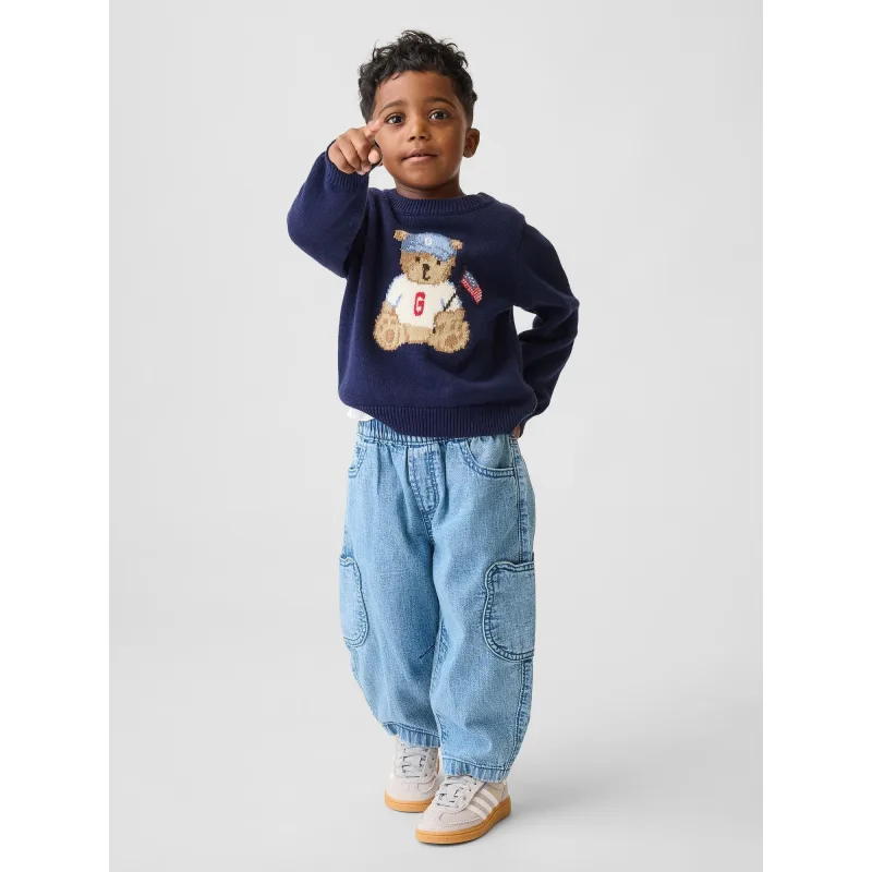 Baby džínsy Brannan Bear Pull-On Barrel unisex