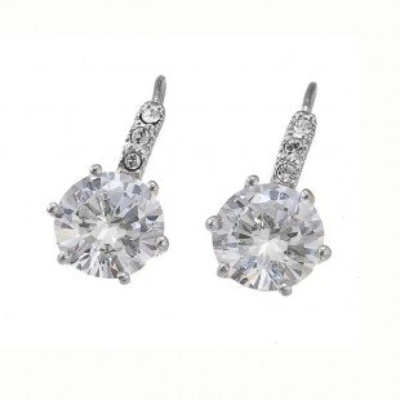 Náušnice s krištáľmi Swarovski Oliver Weber True