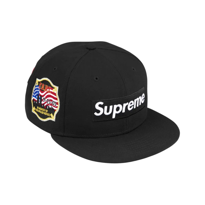Supreme x Fdny Box Logo New Era 'Black' - One Size