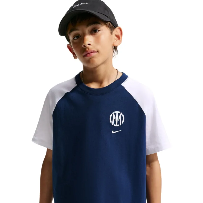 Nike Inter Miláno tričko modro-biele detské - SKLADOM