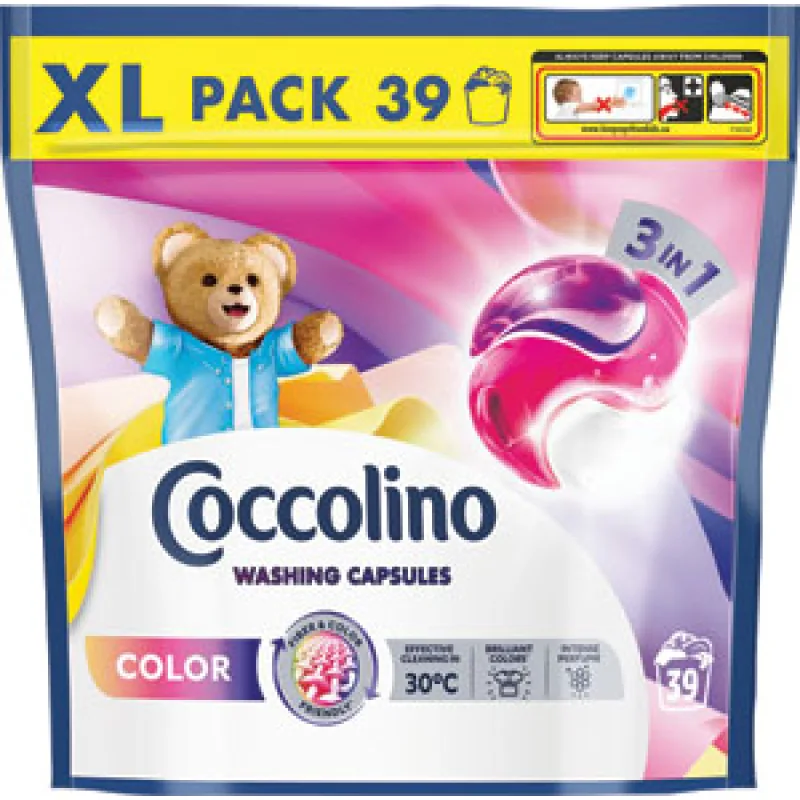 Coccolino Care trio gélové kapsuly na pranie Color 39 PD
