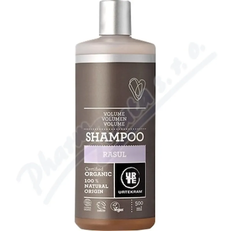 Urtekram šampon Rhassoul na objem 500ml