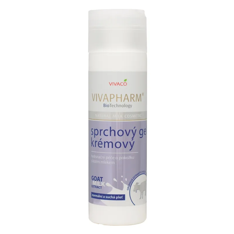 VIVACO Sprchový gel s kozím mlékem VIVAPHARM 200 ml