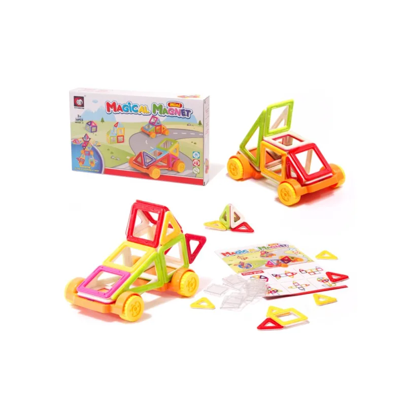 Magnetické tehličky MAGICAL MAGNET MINI 38ks 3+ v2 – náhľad 1
