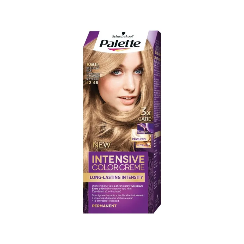 Palette Intensive Color Creme farba na vlasy 50ml 12-46 (BW12) Svetlo plavá - Tvoja drogéria
