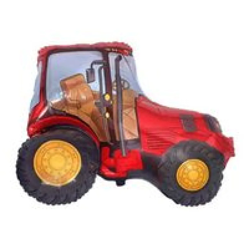 Balón 60 cm Traktor červený