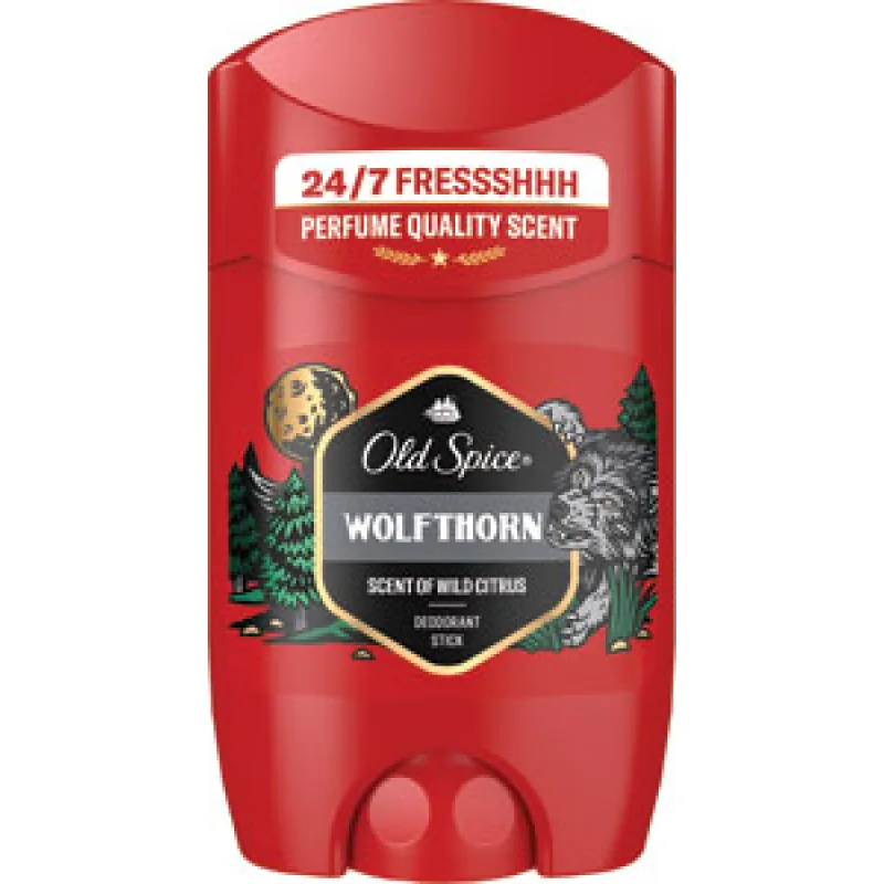 Old Spice tuhý dezodorant 50 ml Wolfthorn