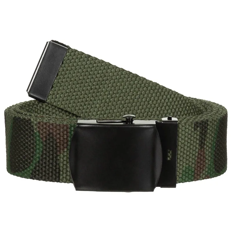 Opasok s kovovou prackou 30 mm WOODLAND