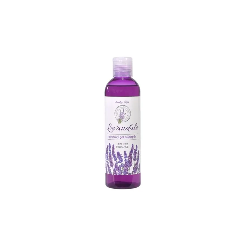 Sprchový gél a šampón s levanduľovým olejom BT Premium 250 ml