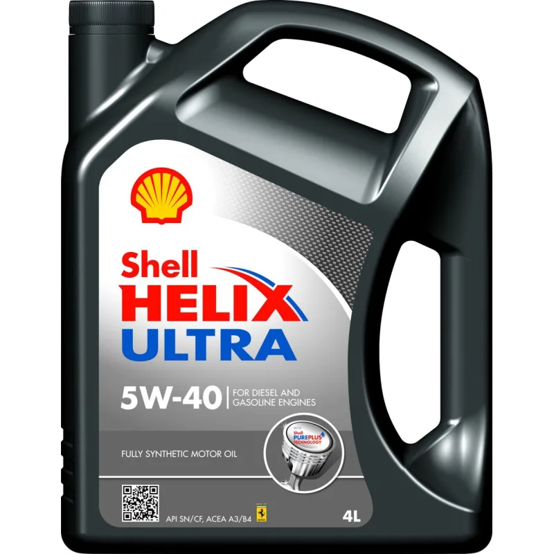Motorový olej Shell Helix Ultra 5W-40, 4 l
