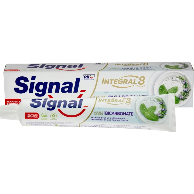 Signal Integral 8 Zubná pasta s jedlou sódou 75 ml